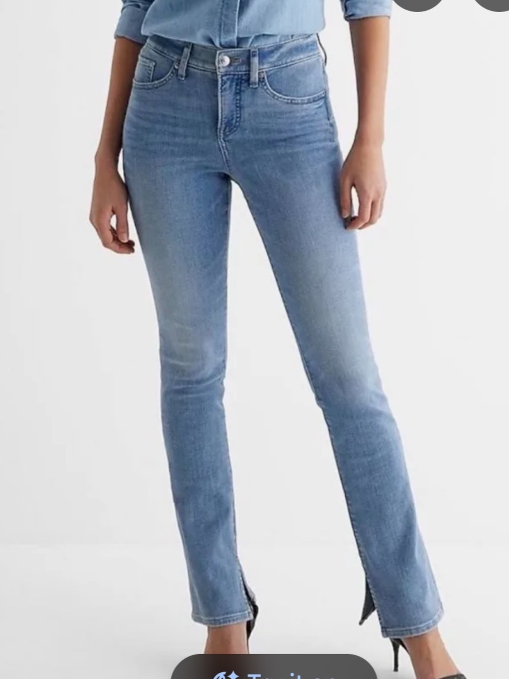 Express Skyscraper Mid Rise Hyper Stretch Size 6 Regular NWOT